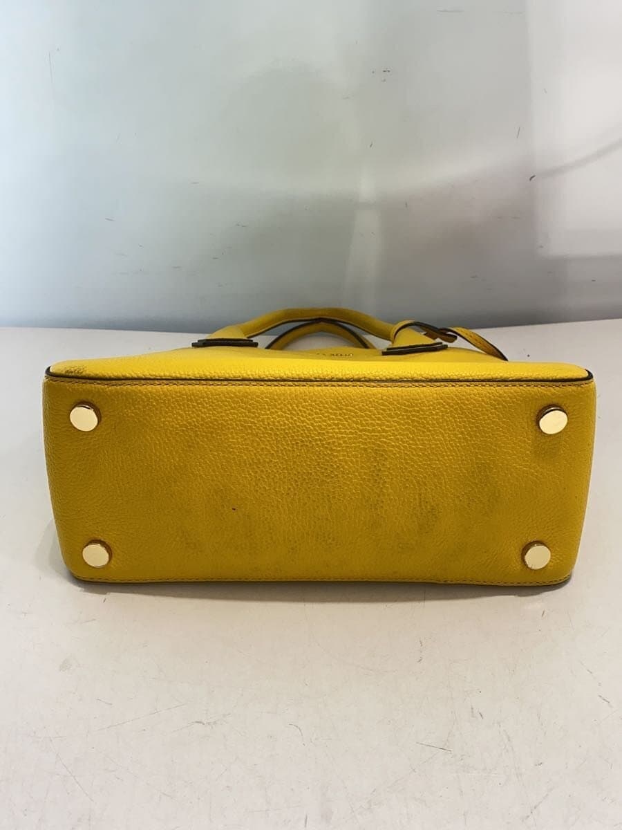 MICHAEL KORS Shoulder Bag Leather YLW 30S7GZ5S2L 4