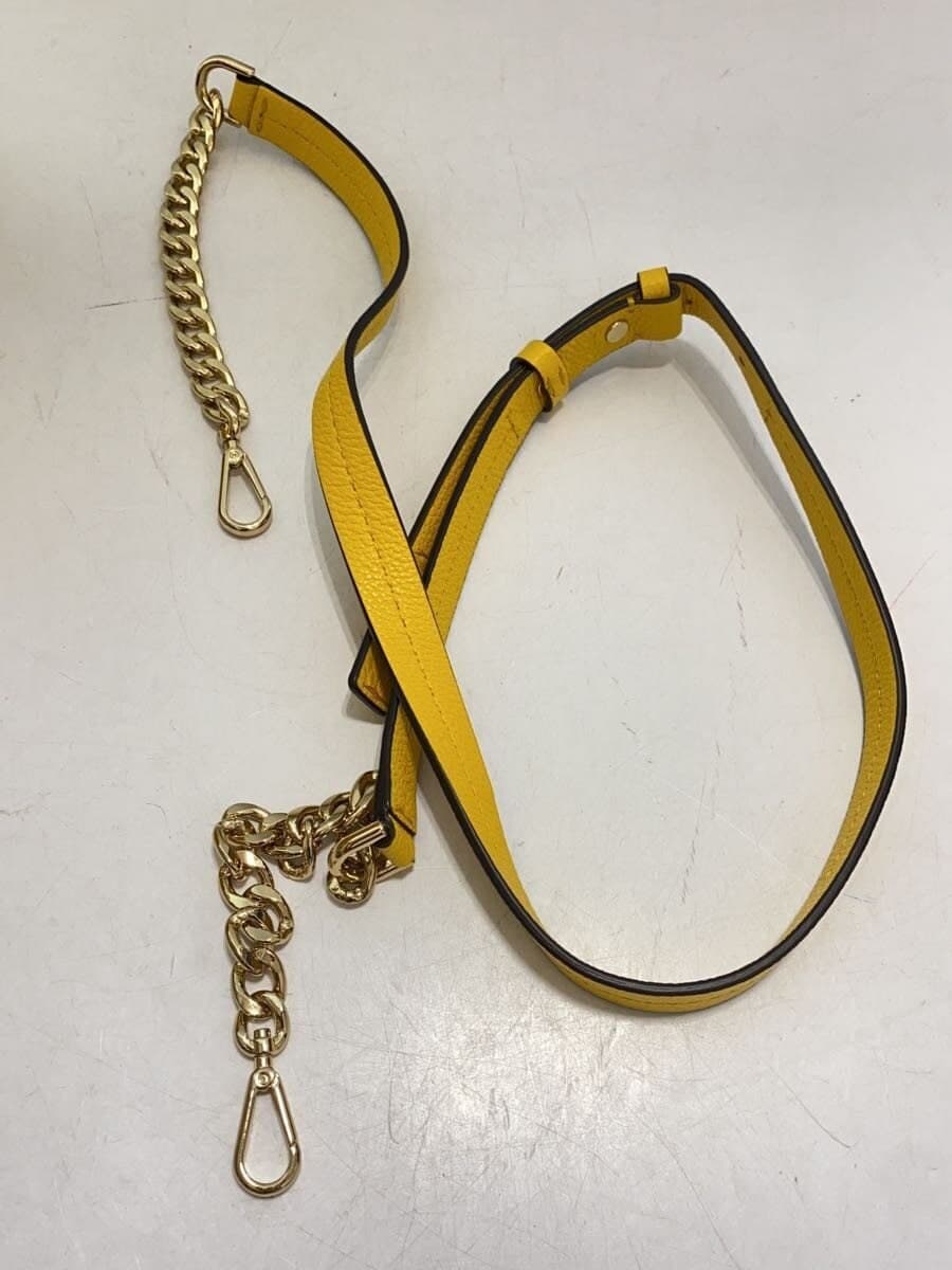 MICHAEL KORS Shoulder Bag Leather YLW 30S7GZ5S2L 7