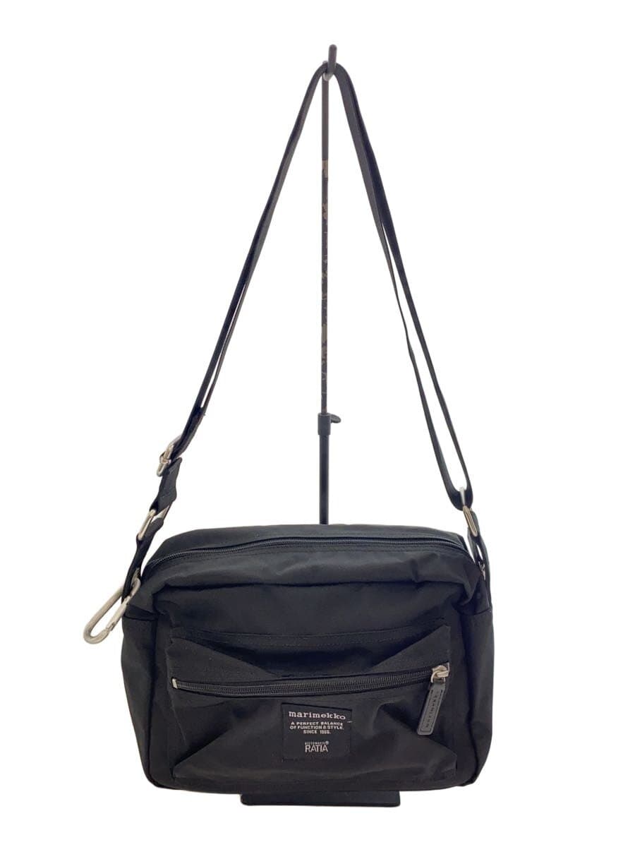 marimekko Shoulder Bag Polyester BLK Solid my things