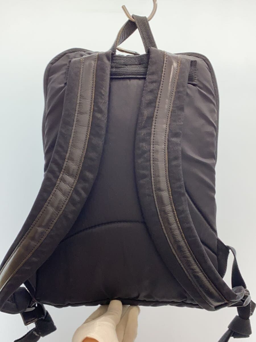 DOUBLES Backpack Leather BLK Solid 3