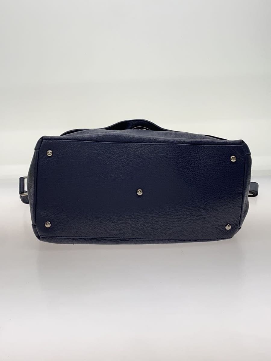 ZANELLATO shoulder bag leather NVY plain 4