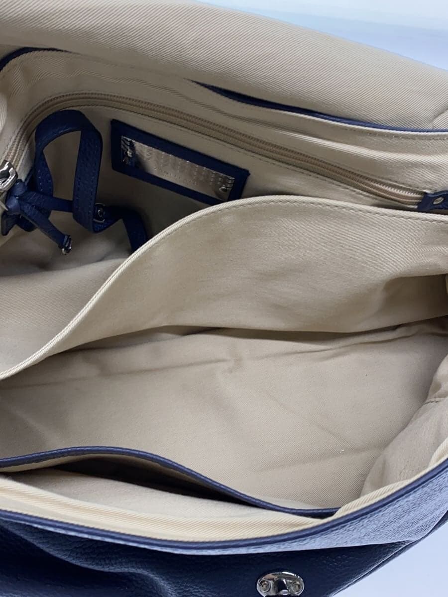 ZANELLATO shoulder bag leather NVY plain 6