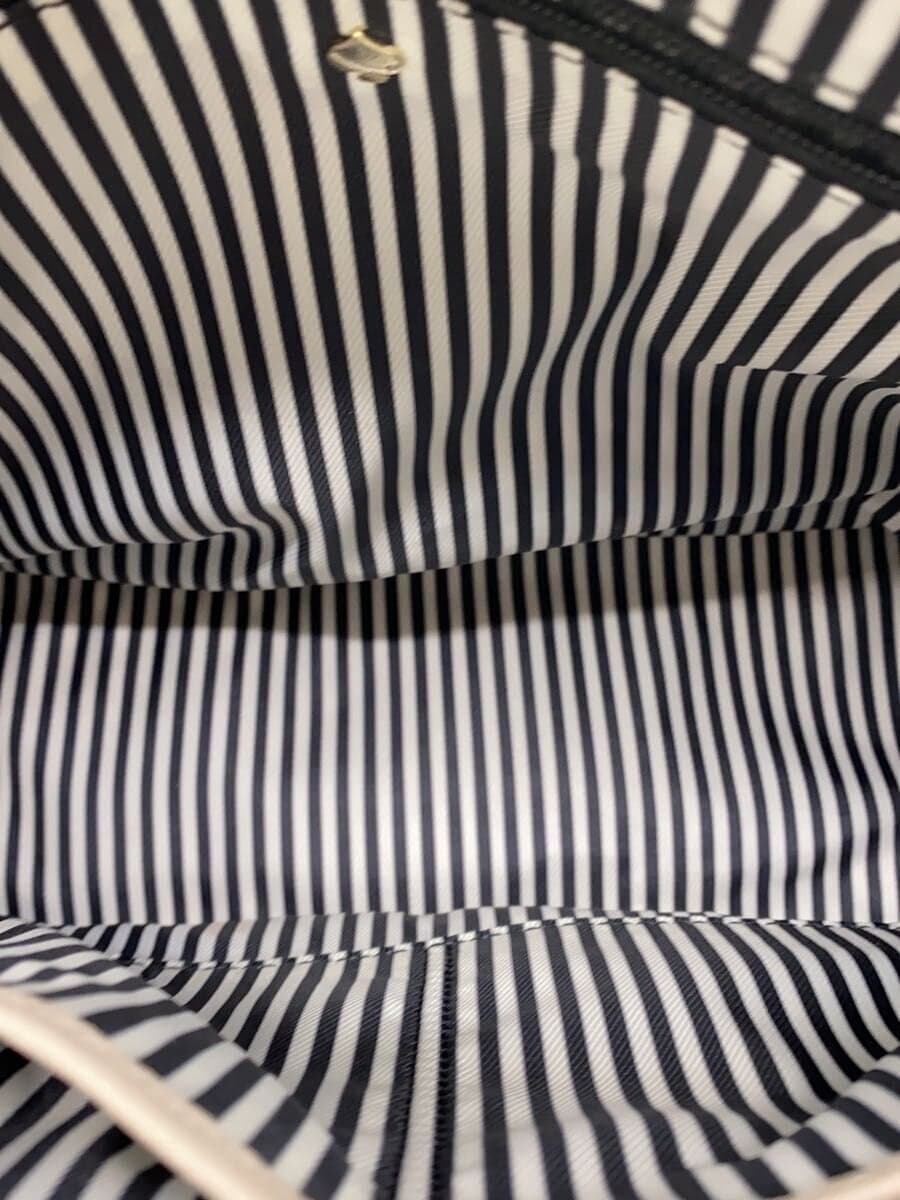 Kate Spade New York handbag leather beige plain 6