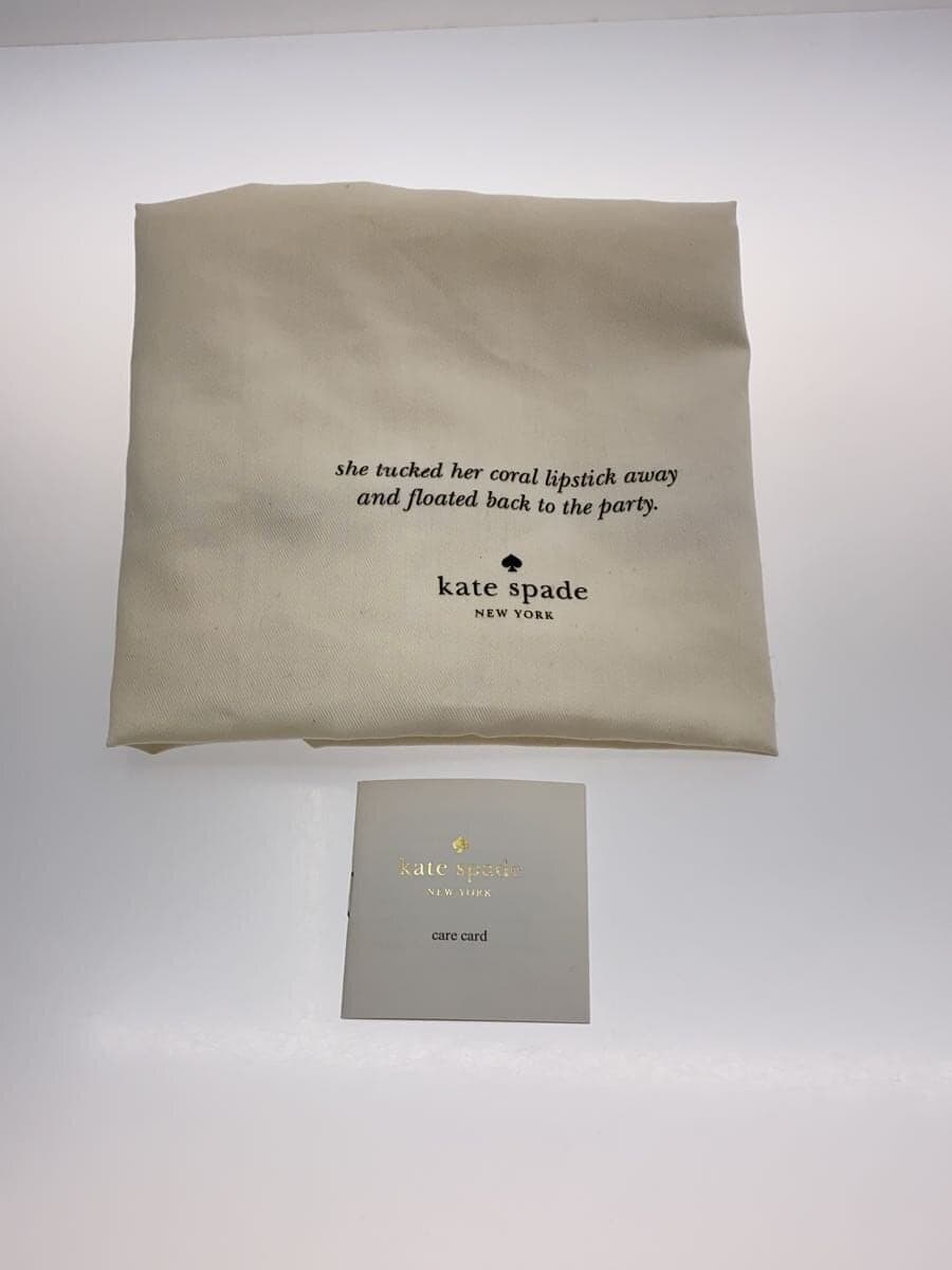 Kate Spade New York handbag leather beige plain 7