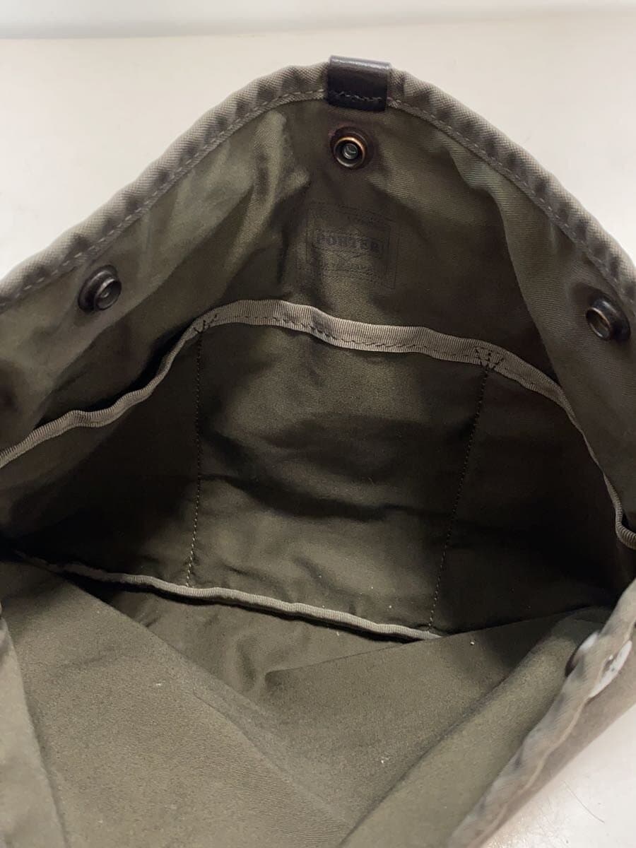 PORTERCOPPI Coppi Yoshida Kaban Sacoche Shoulder Bag Canvas Gray Solid 6