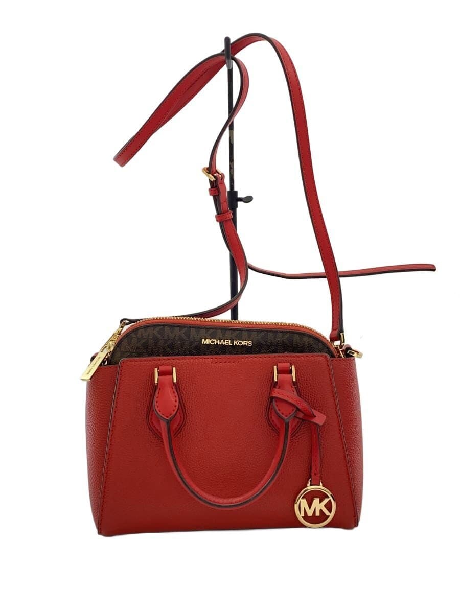 MICHAEL KORS Shoulder Bag RED Solid AB-2007