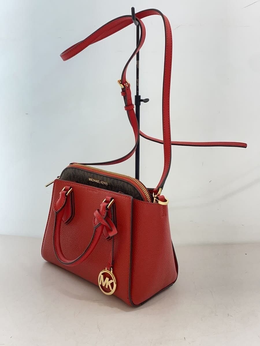 MICHAEL KORS Shoulder Bag RED Solid AB-2007 2