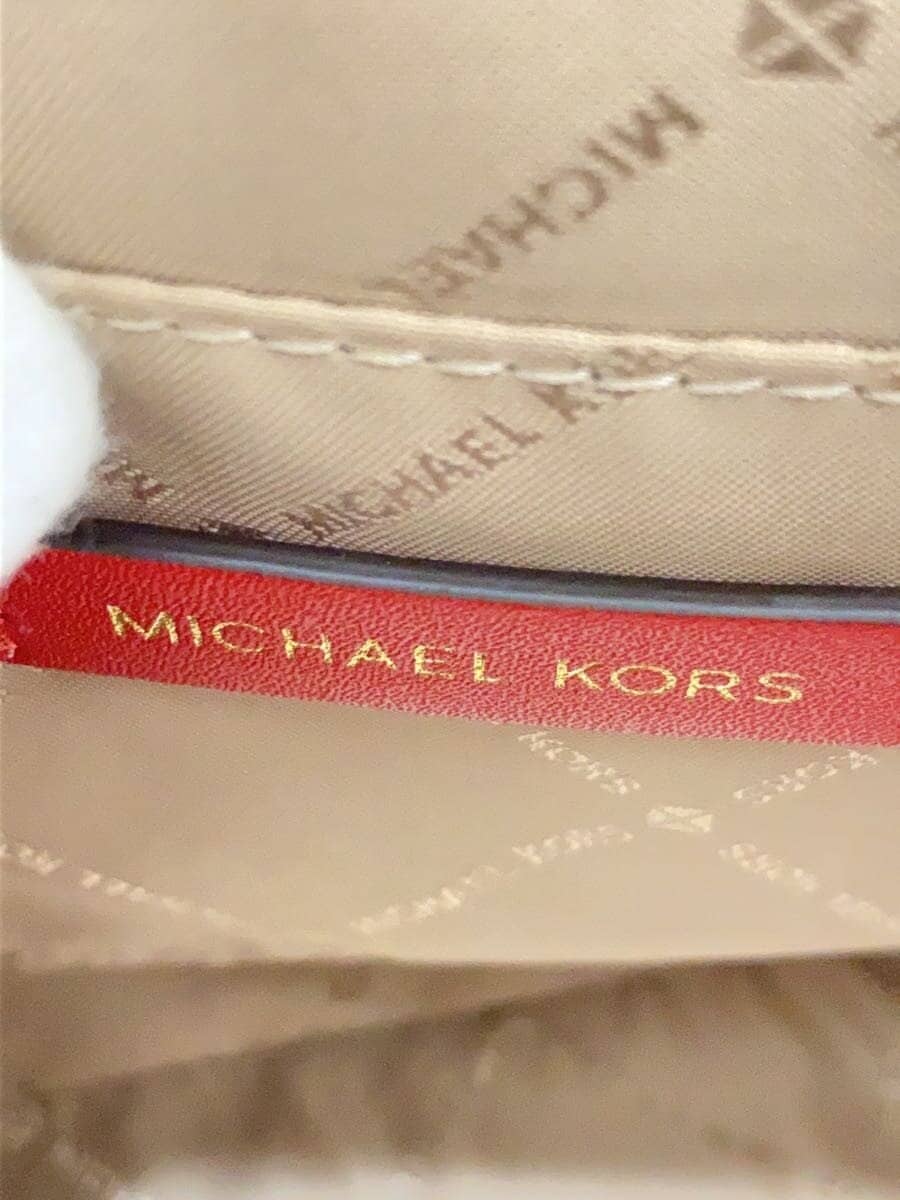 MICHAEL KORS Shoulder Bag RED Solid AB-2007 5