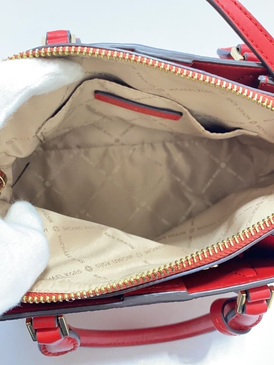 MICHAEL KORS Shoulder Bag RED Solid AB-2007 6