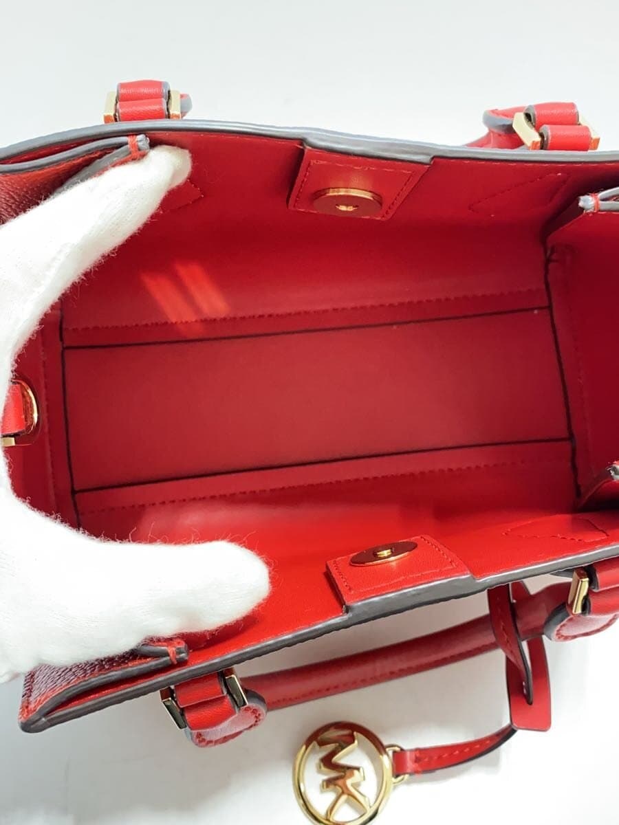 MICHAEL KORS Shoulder Bag RED Solid AB-2007 7