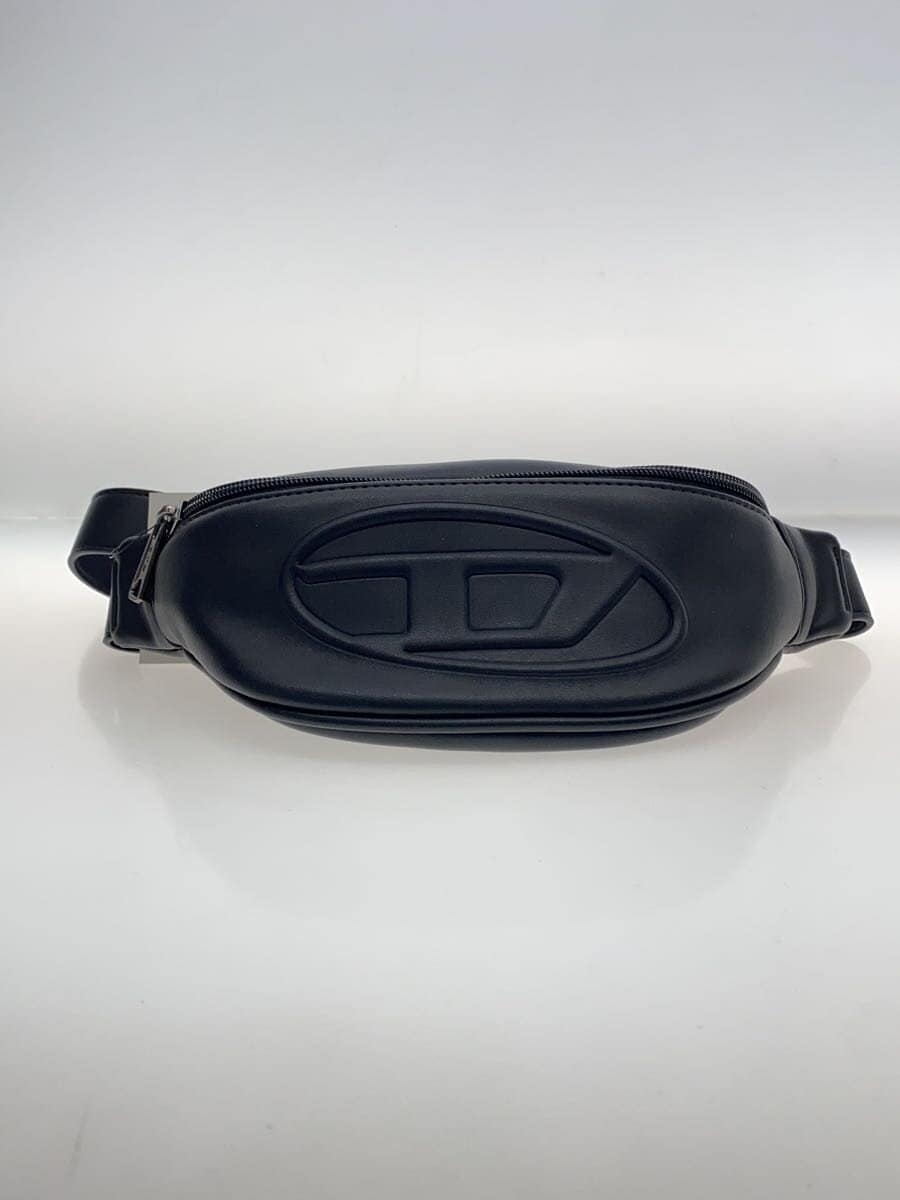 Diesel Fashion HOLI-D BELT BAG Oval D Logo Body Bag Faux Leather Black T8013 4