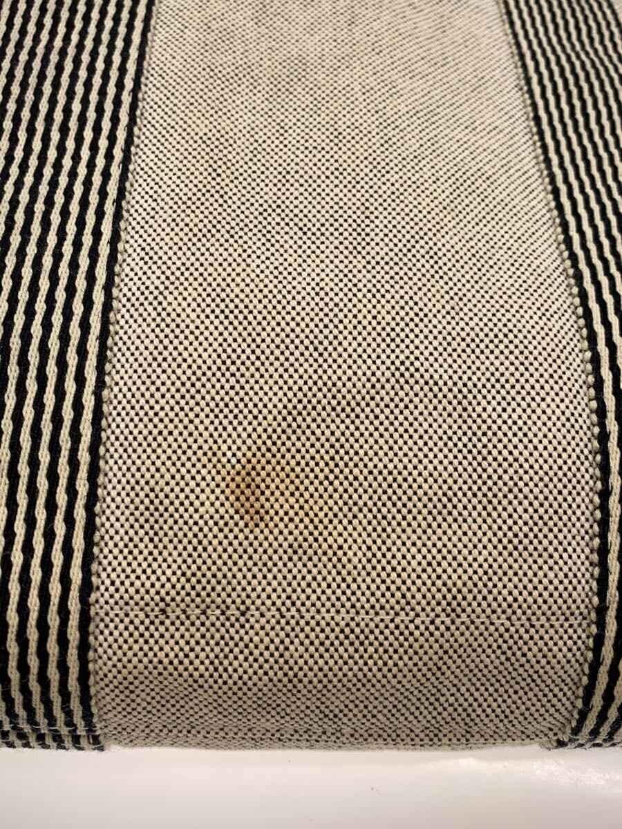 HERMES tote bag canvas WHT 7