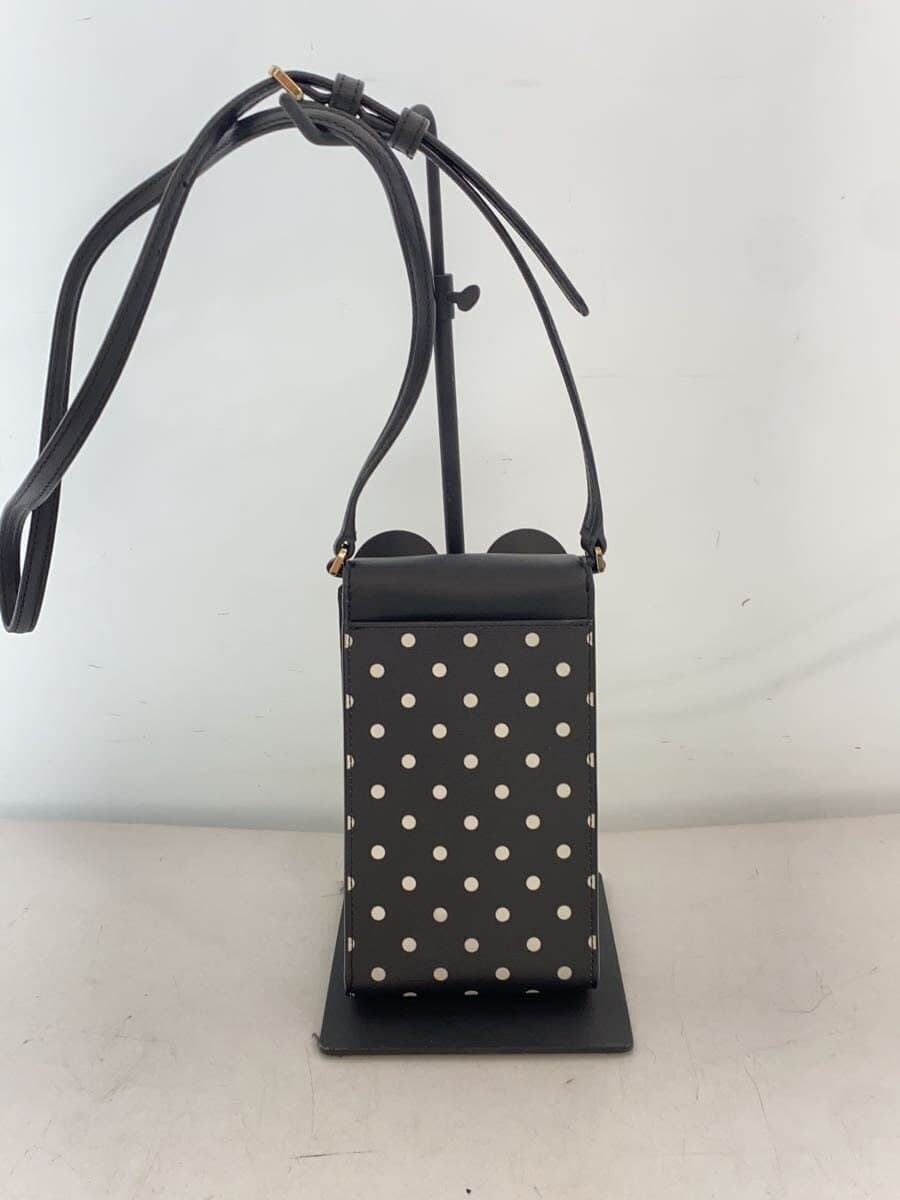 kate spade new york × Disney × Disney Shoulder Bag Leather BLK Iridescent K4830 3
