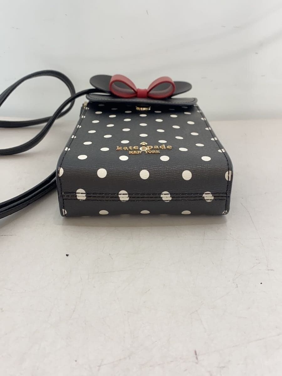 kate spade new york × Disney × Disney Shoulder Bag Leather BLK Iridescent K4830 4
