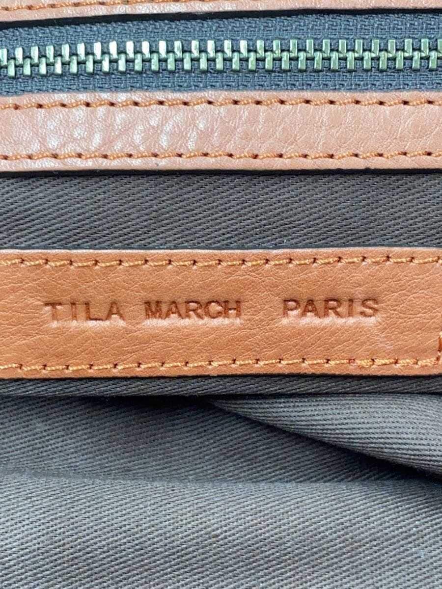 TILA MARCH handbag leather ORN 5
