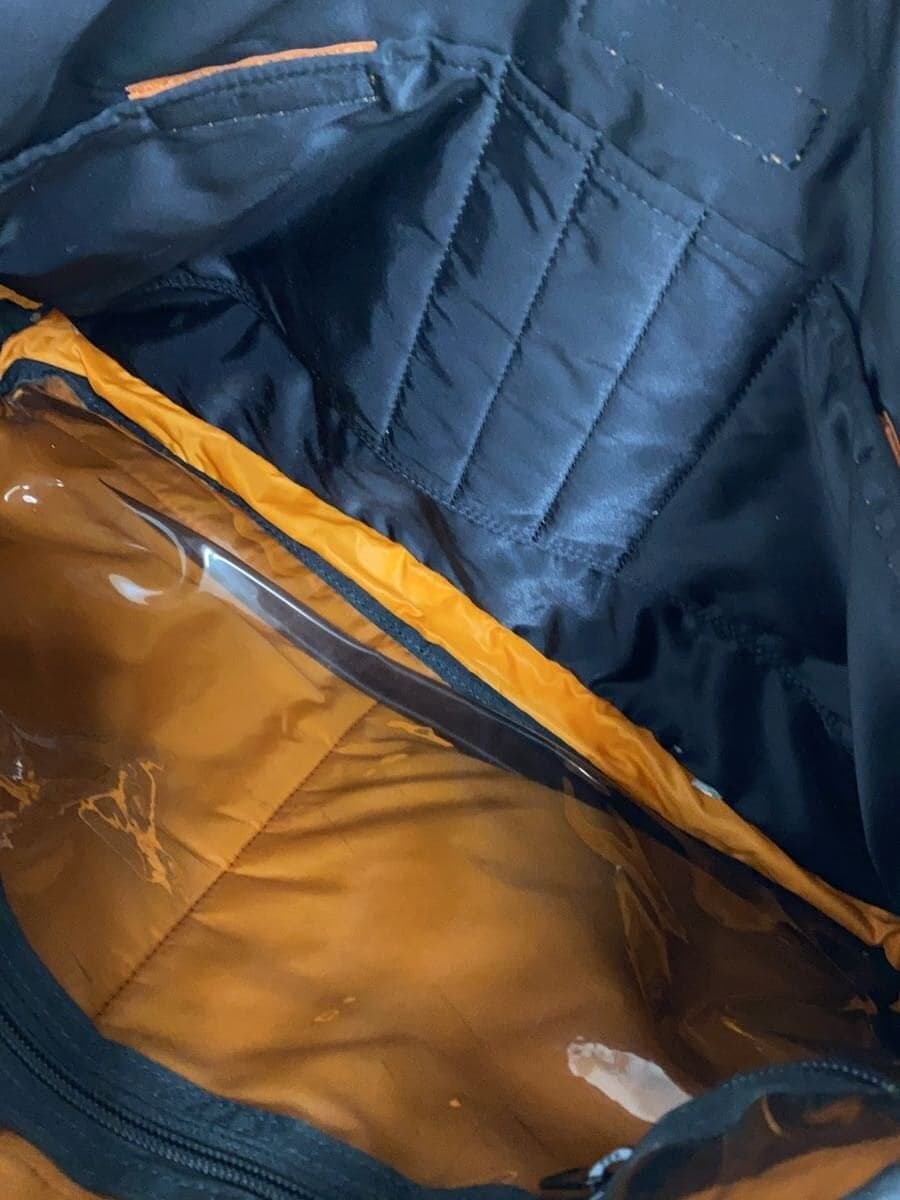 PORTER briefcase nylon BLK plain 622-66672 shoulder strap missing scratches 6