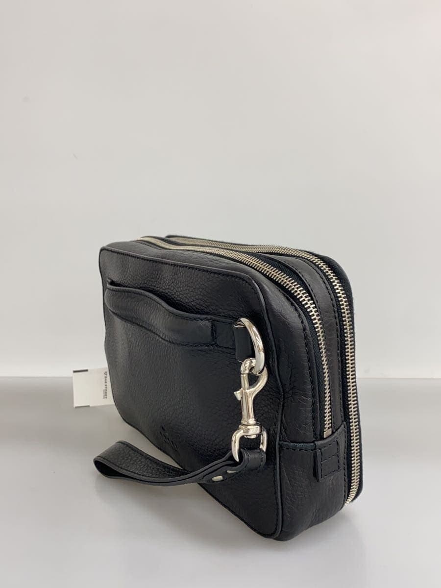 GUCCI Second Bag Leather Black 256076 2