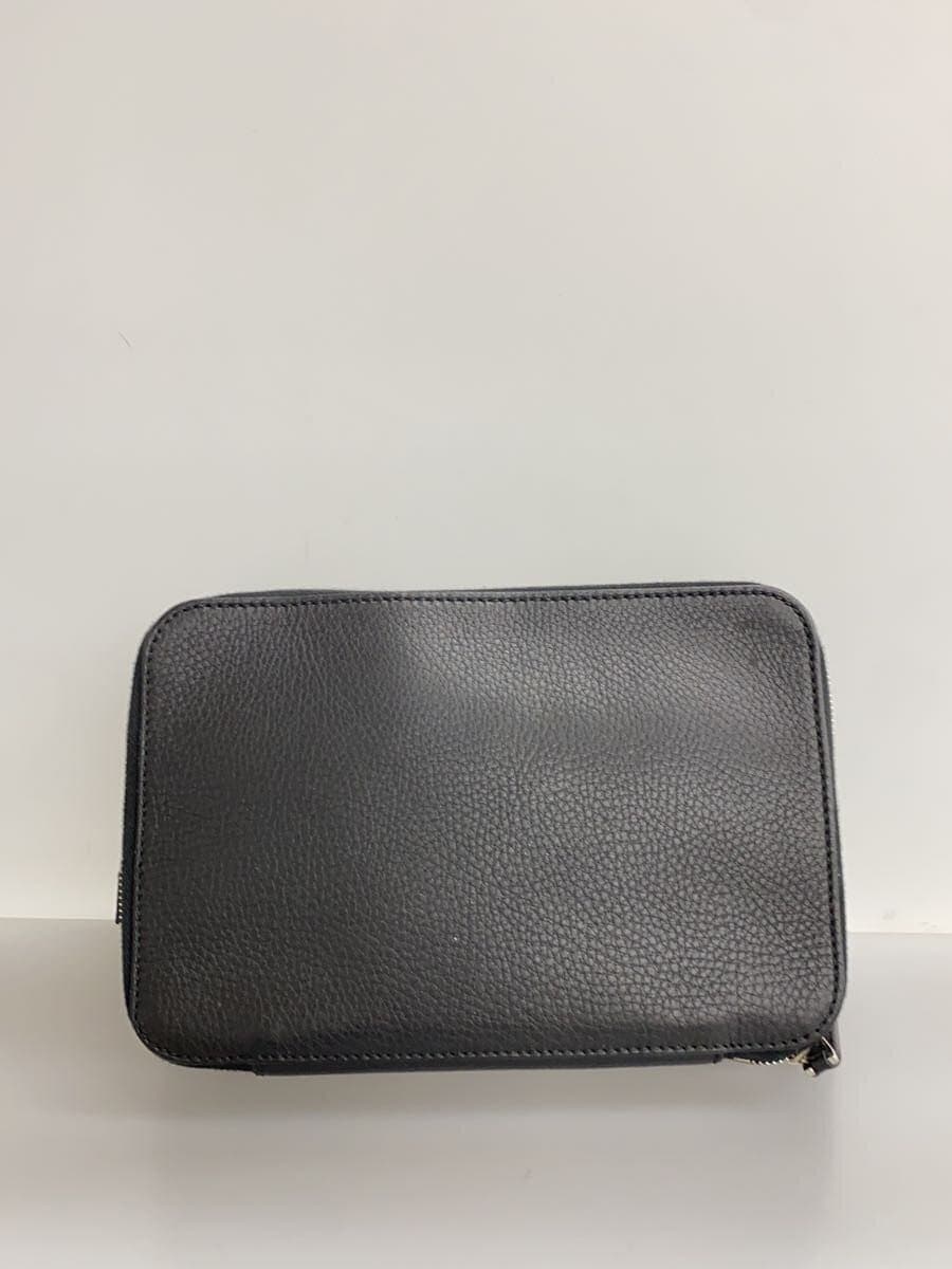 GUCCI Second Bag Leather Black 256076 3