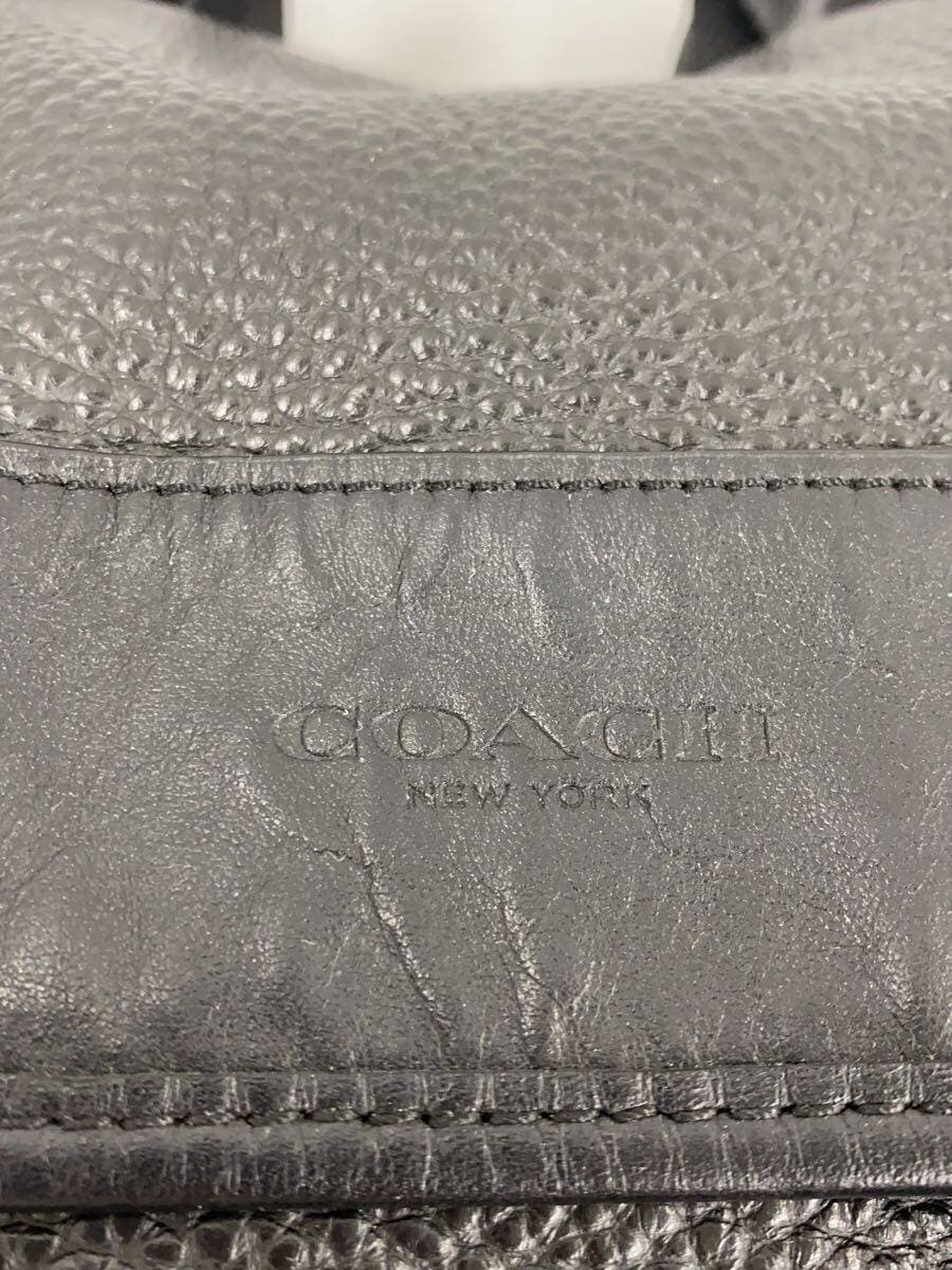 COACH Backpack Leather BLK F72311 5