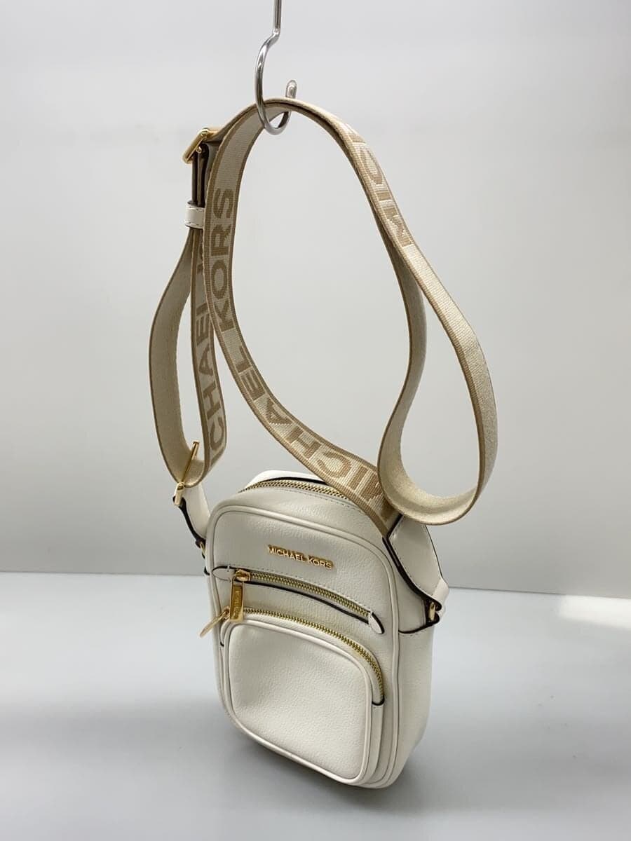 MICHAEL KORS Shoulder Bag Leather White Solid 35T4GTTC2L 2