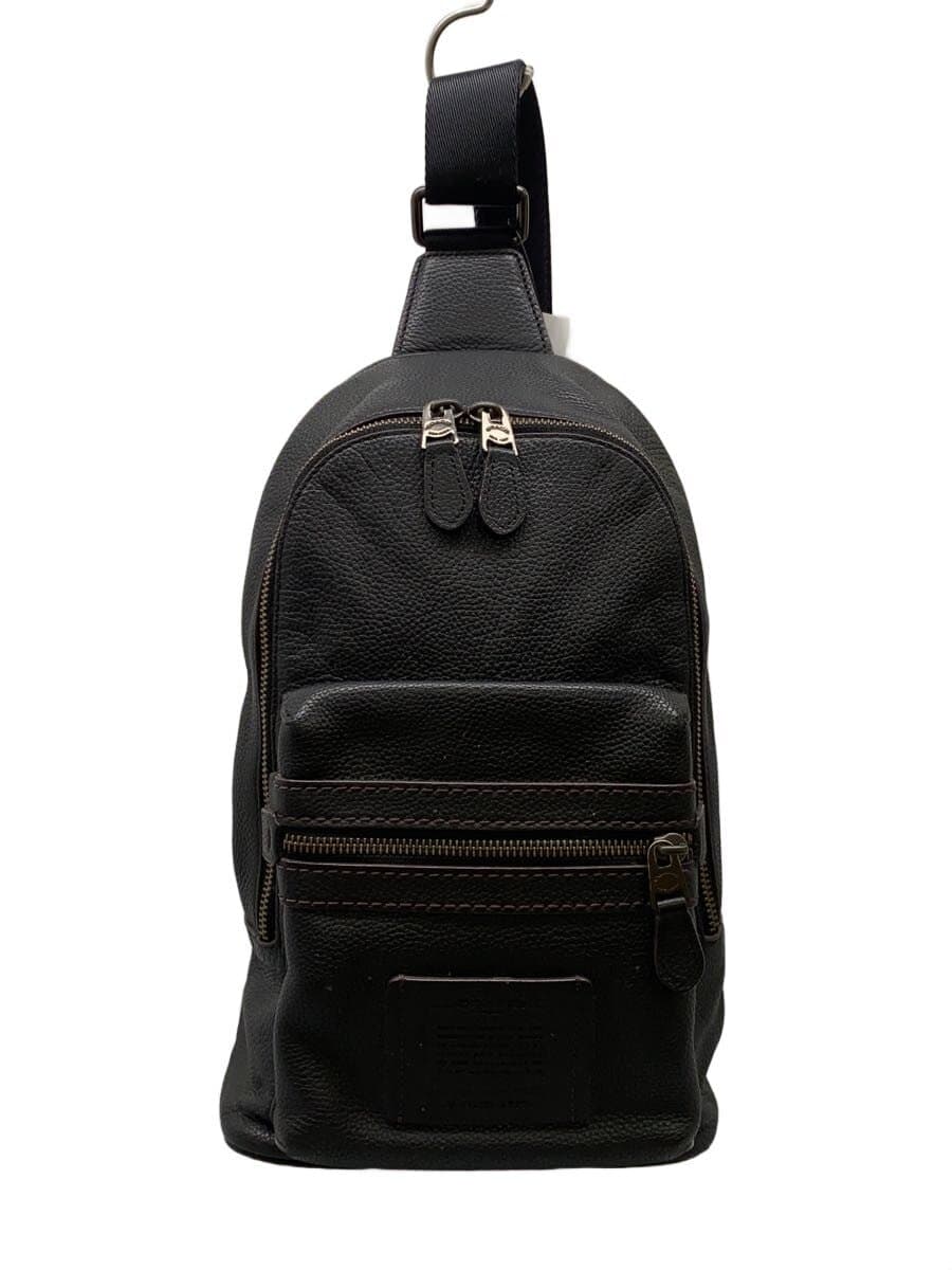 COACH Crossbody Leather Black