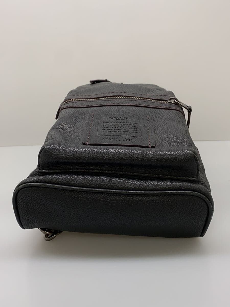 COACH Crossbody Leather Black 4