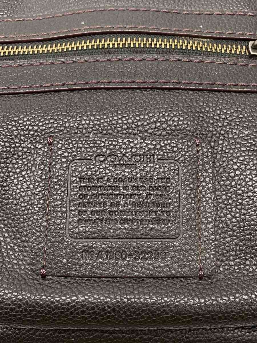 COACH Crossbody Leather Black 5