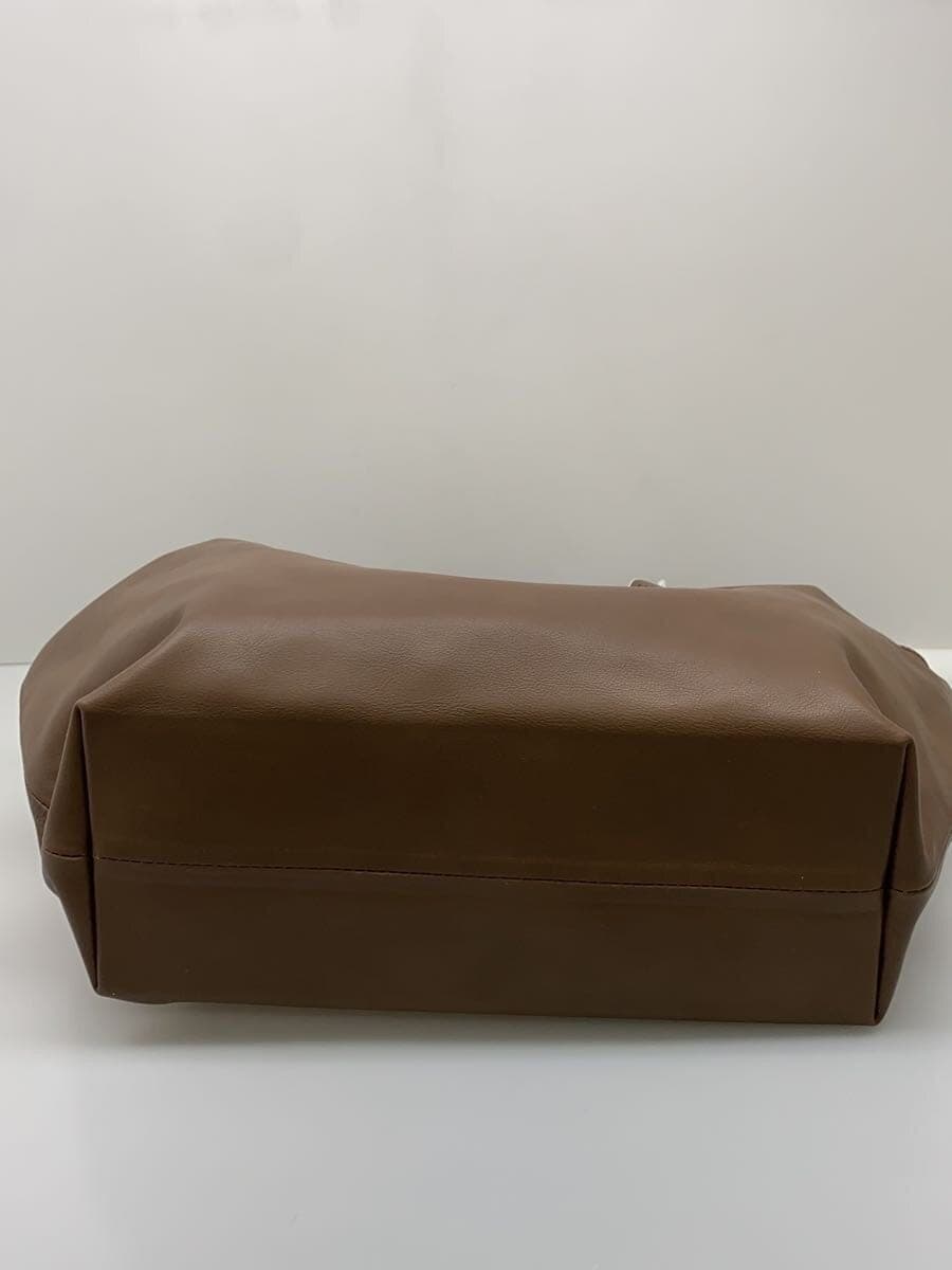 Other Brand x SLOBE IENA(IENA SLOBE)ANTONELLO MASI Tote Bag Cowhide Brown Solid 26-092-913-0016-1-0 4
