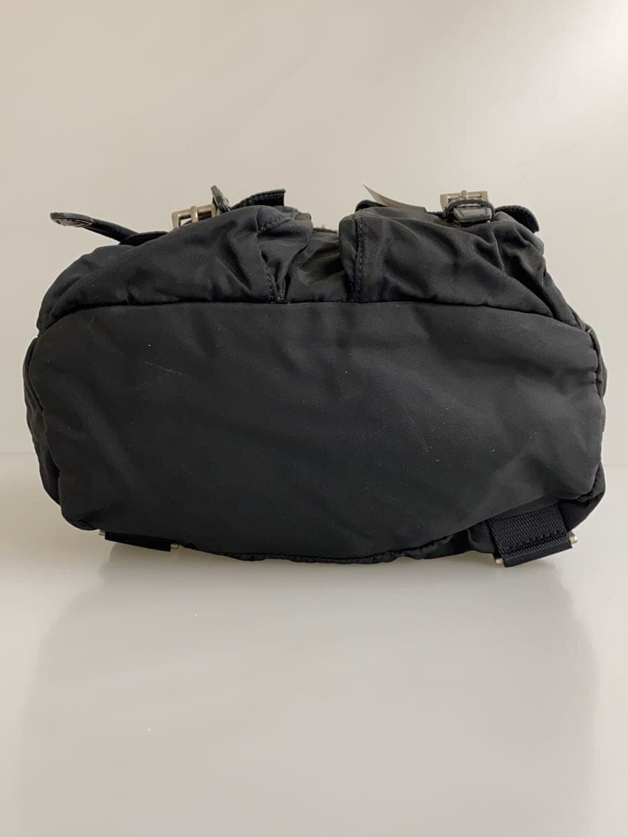 PRADA Backpack Nylon BLK Solid Backpack 4
