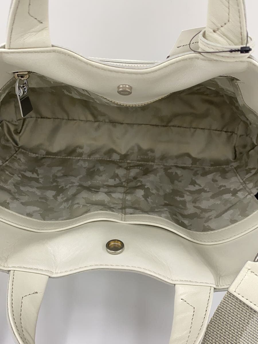 aniary tote bag leather GRY plain 6