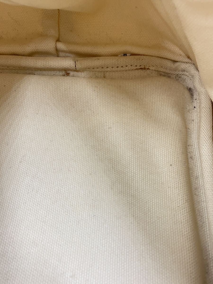 PRADA Tote Bag Canvas BEG 9