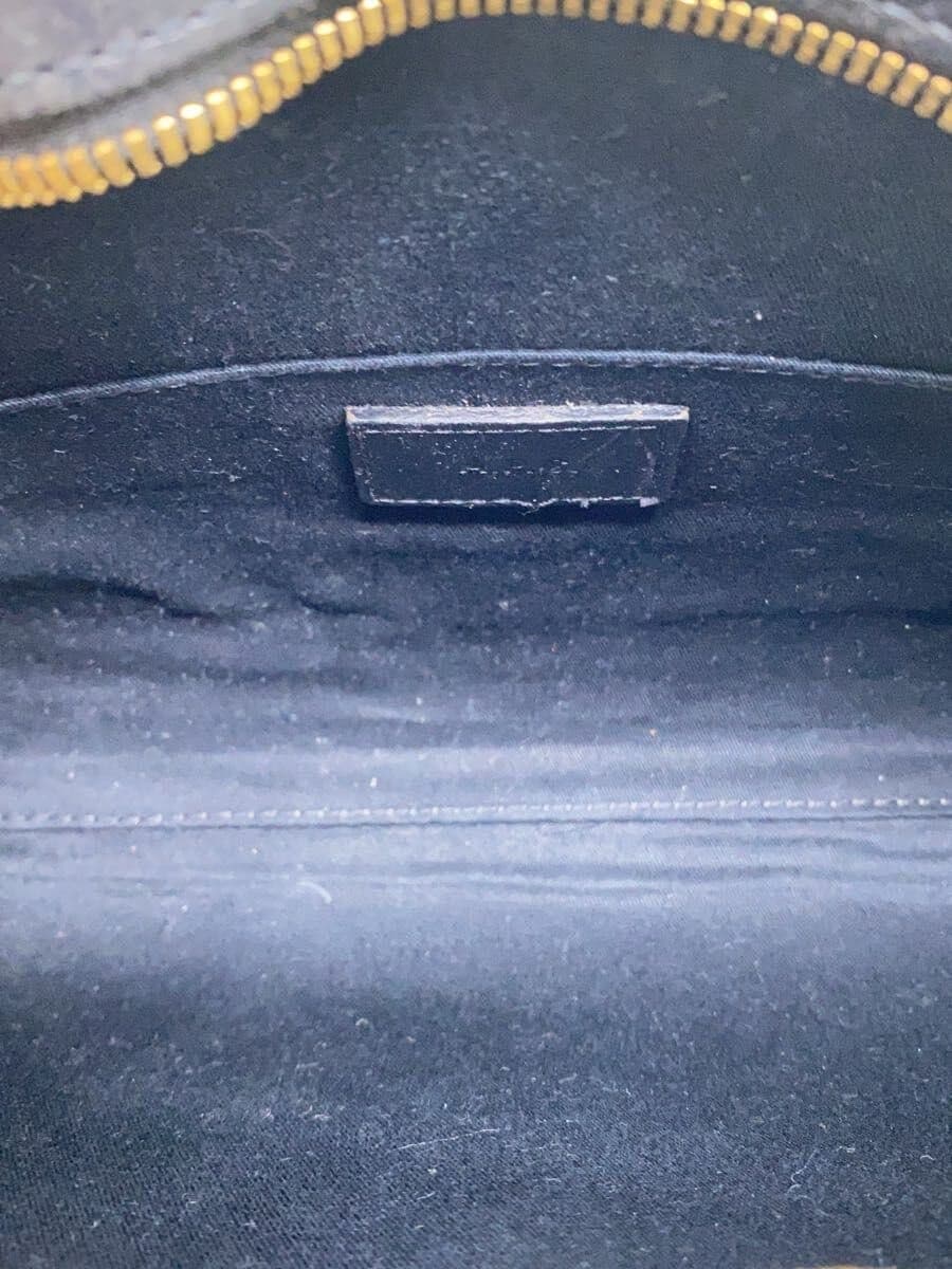 A.P.C. Half Moon Used Shoulder Bag Leather BLK 6