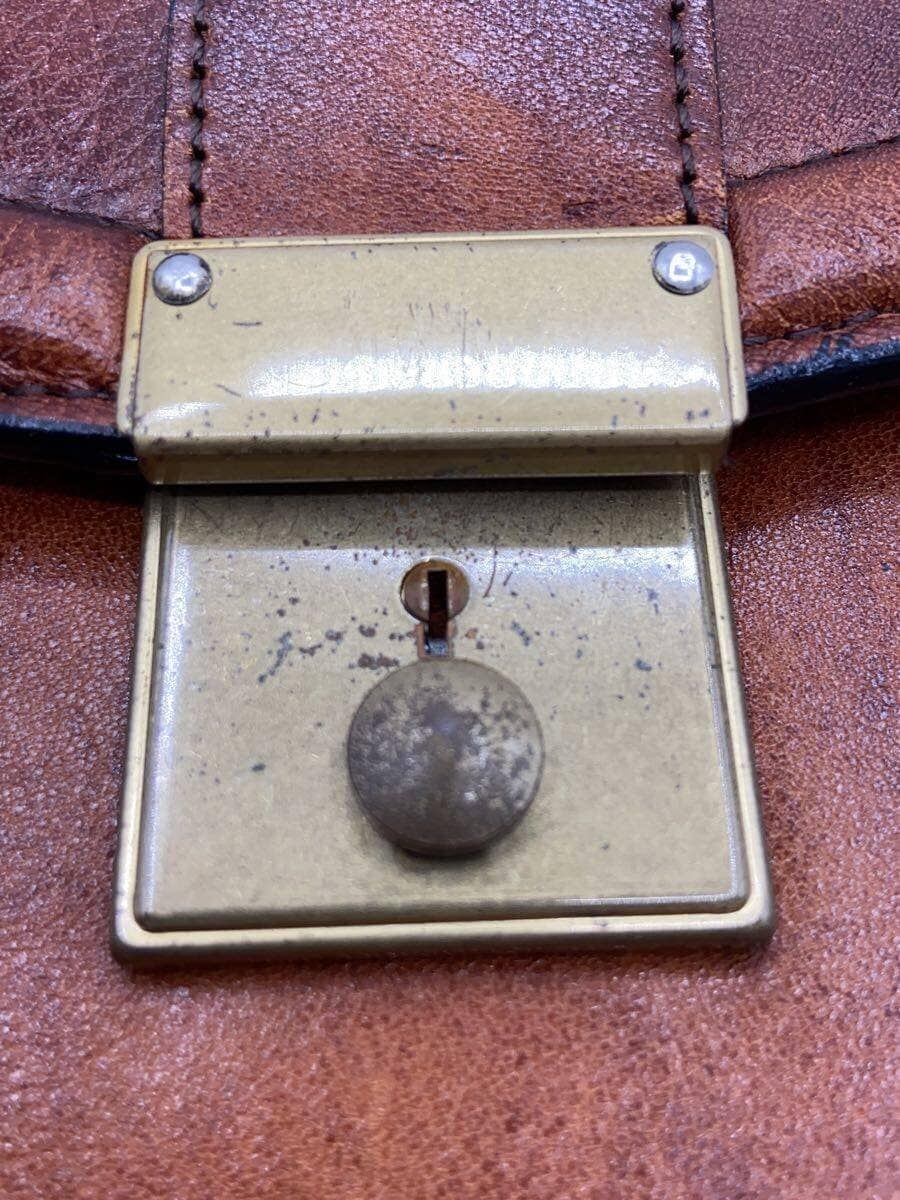 Aoki Kaban Shoulder Bag Leather BRW 7