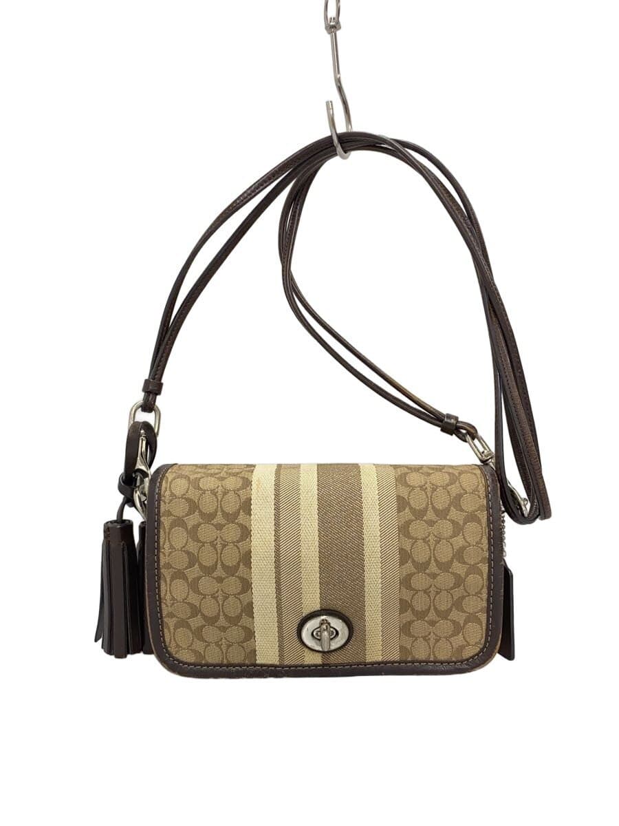 COACH Shoulder Bag_Signature_All-Over Print Canvas BRW All-Over Print 19919