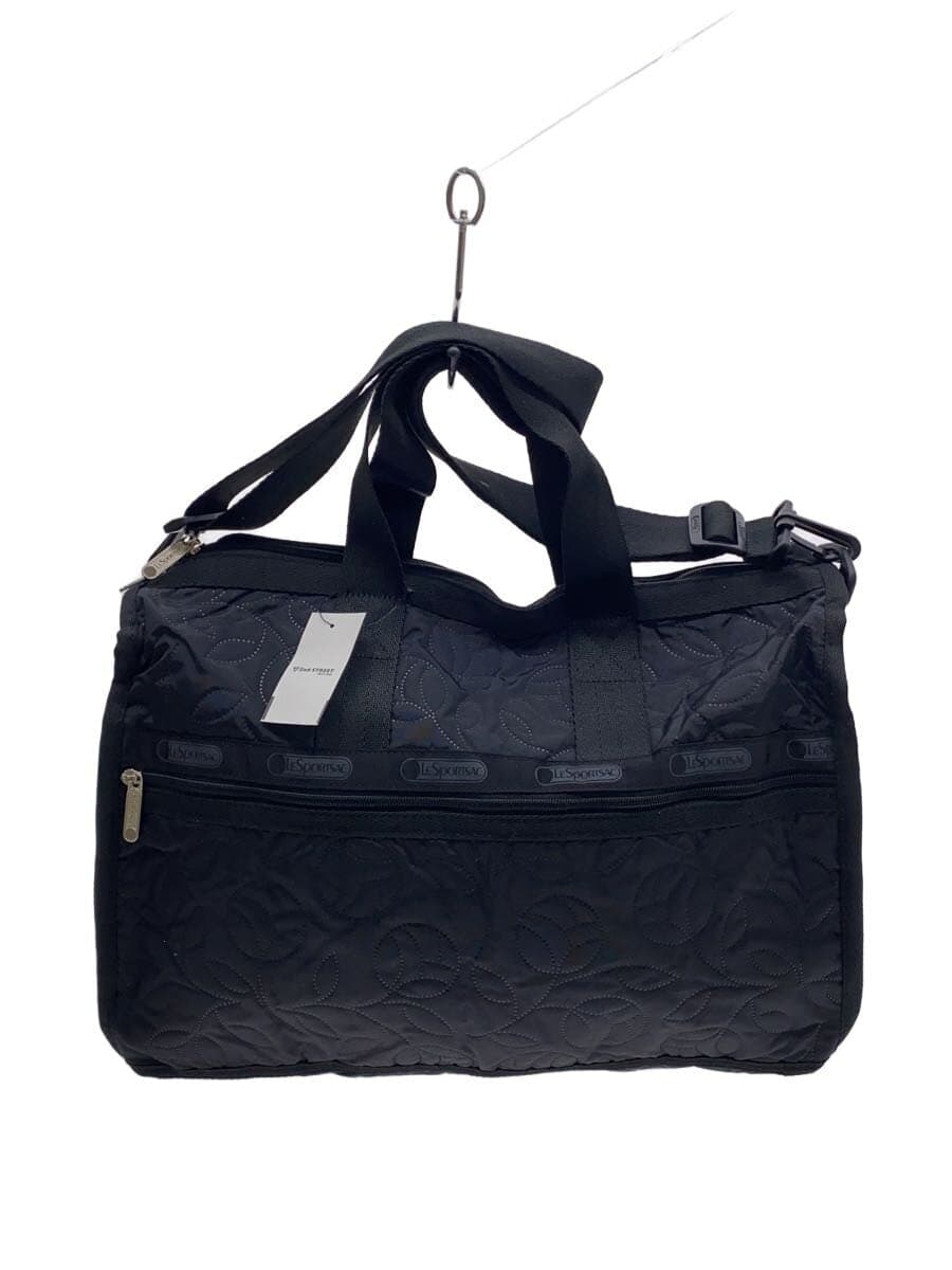 LESPORTSAC Puffy Blossoms Shoulder Bag -- BLK