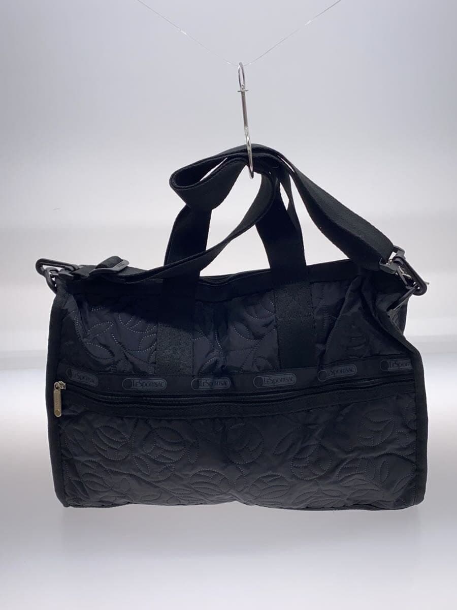 LESPORTSAC Puffy Blossoms Shoulder Bag -- BLK 3