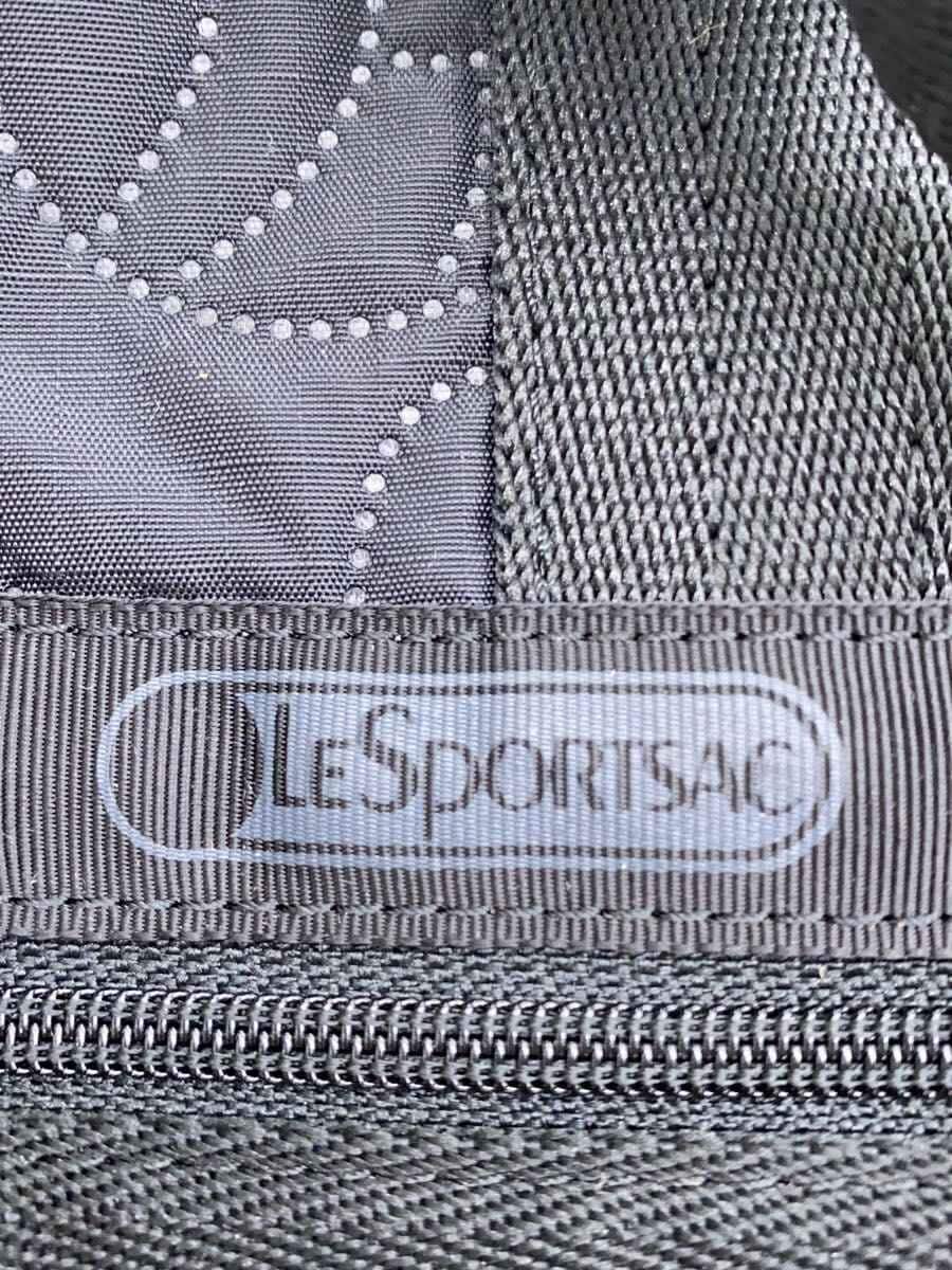 LESPORTSAC Puffy Blossoms Shoulder Bag -- BLK 5