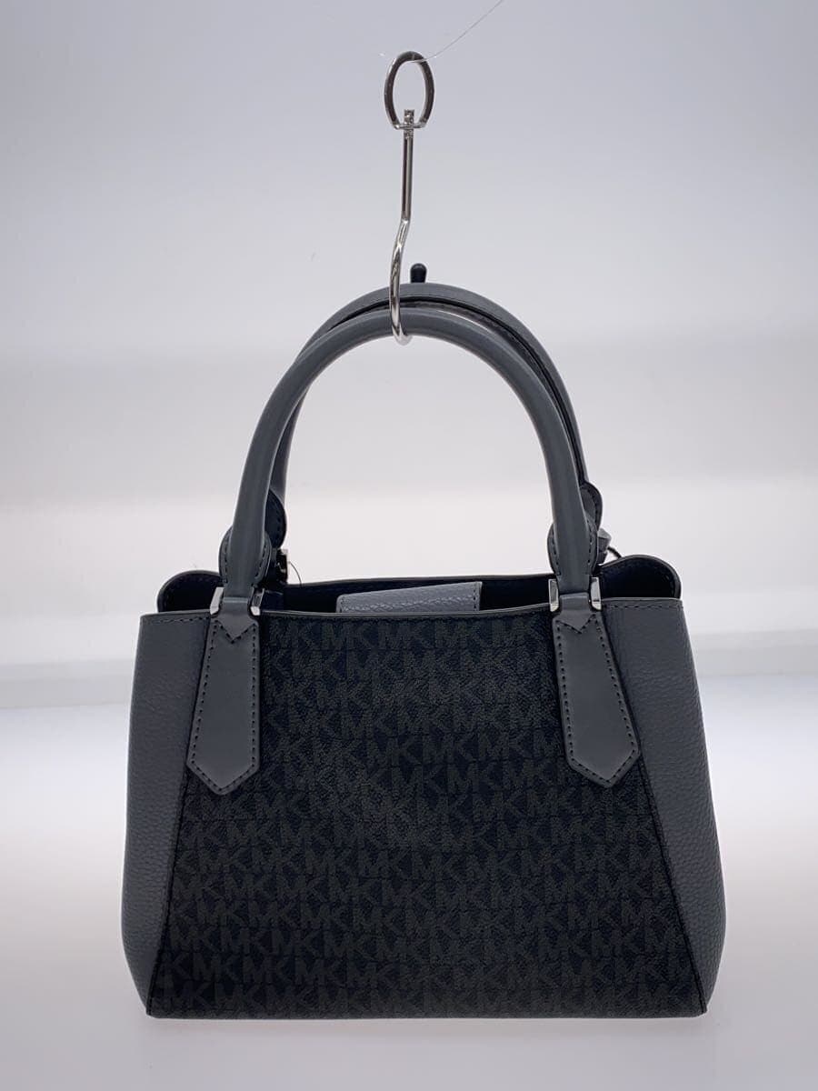 MICHAEL KORS handbag leather GRY all-over pattern 35F9SKFS1V043 3