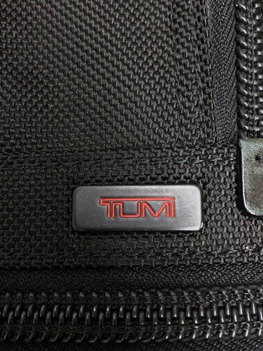 TUMI Briefcase Canvas Black Solid Color 5