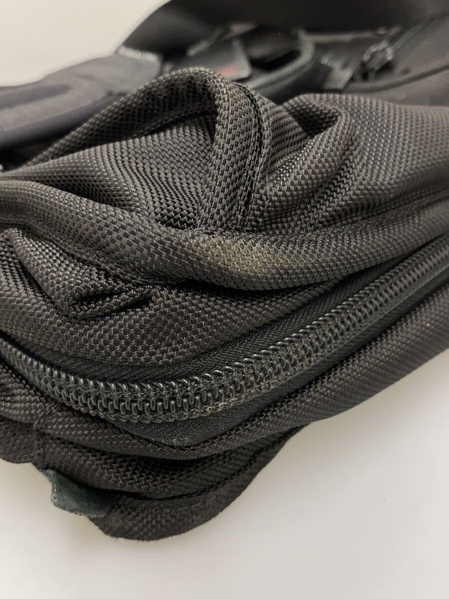 TUMI Briefcase Canvas Black Solid Color 7