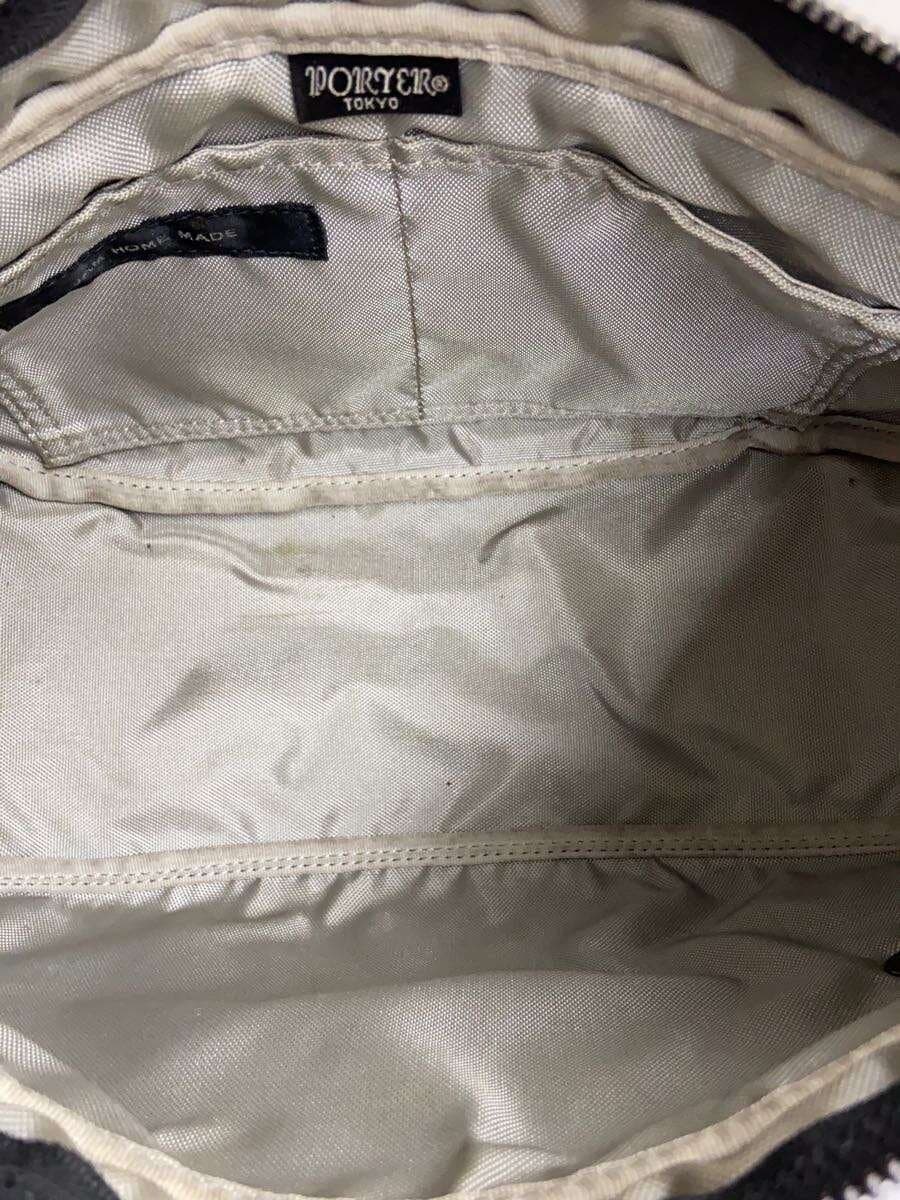 PORTER × JAM HOME MADE Shoulder Bag Leather Black 6