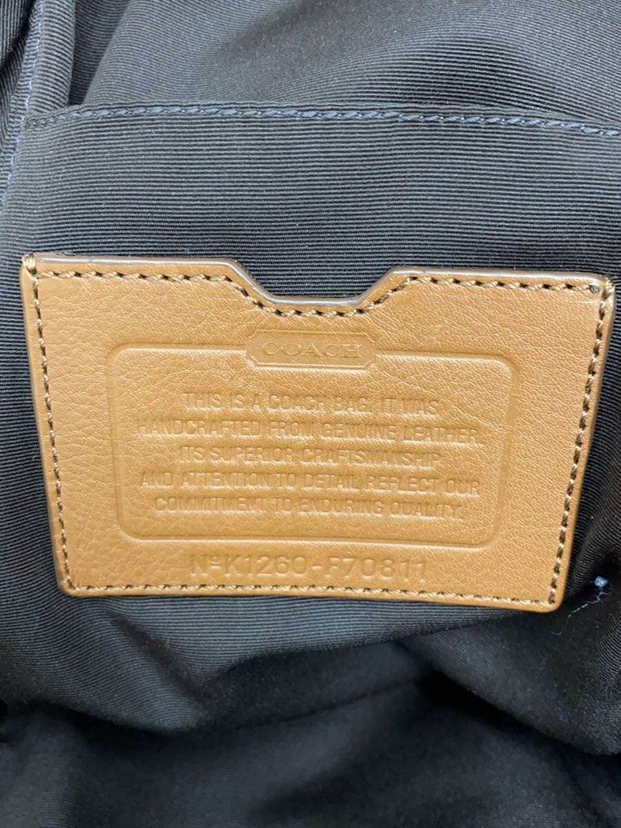 COACH Shoulder Bag_Brown Leather BRW F70811 5