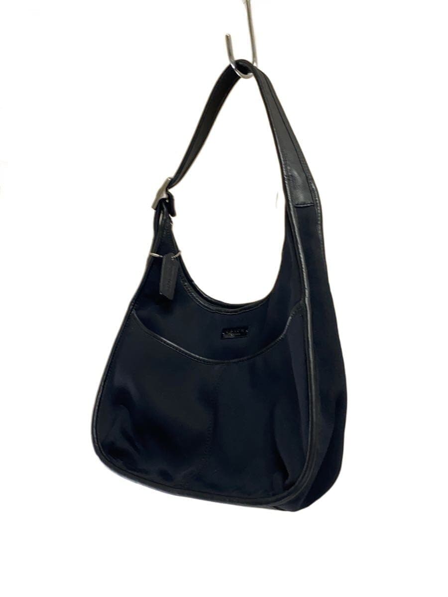 COACH Shoulder Bag PVC BLK Solid 6203 2