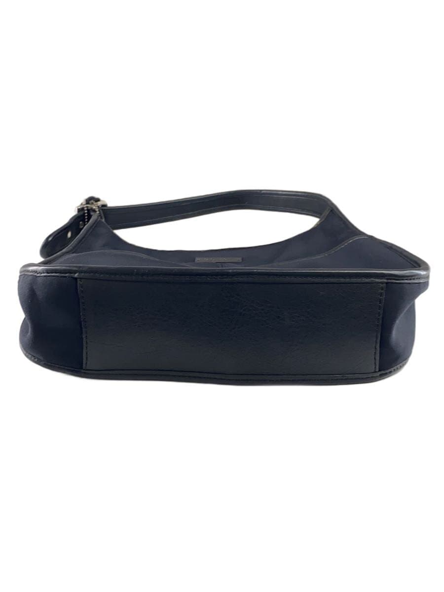 COACH Shoulder Bag PVC BLK Solid 6203 4