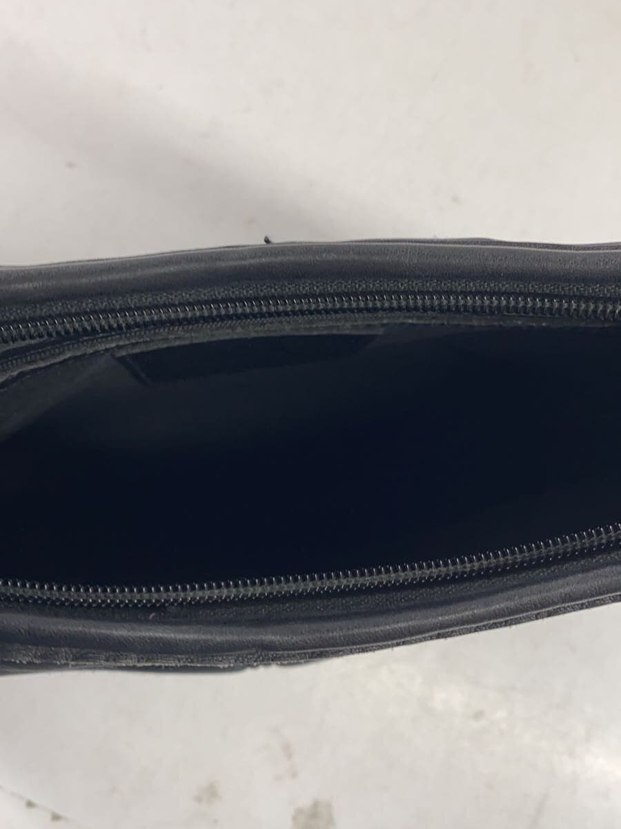 COACH Shoulder Bag PVC BLK Solid 6203 6