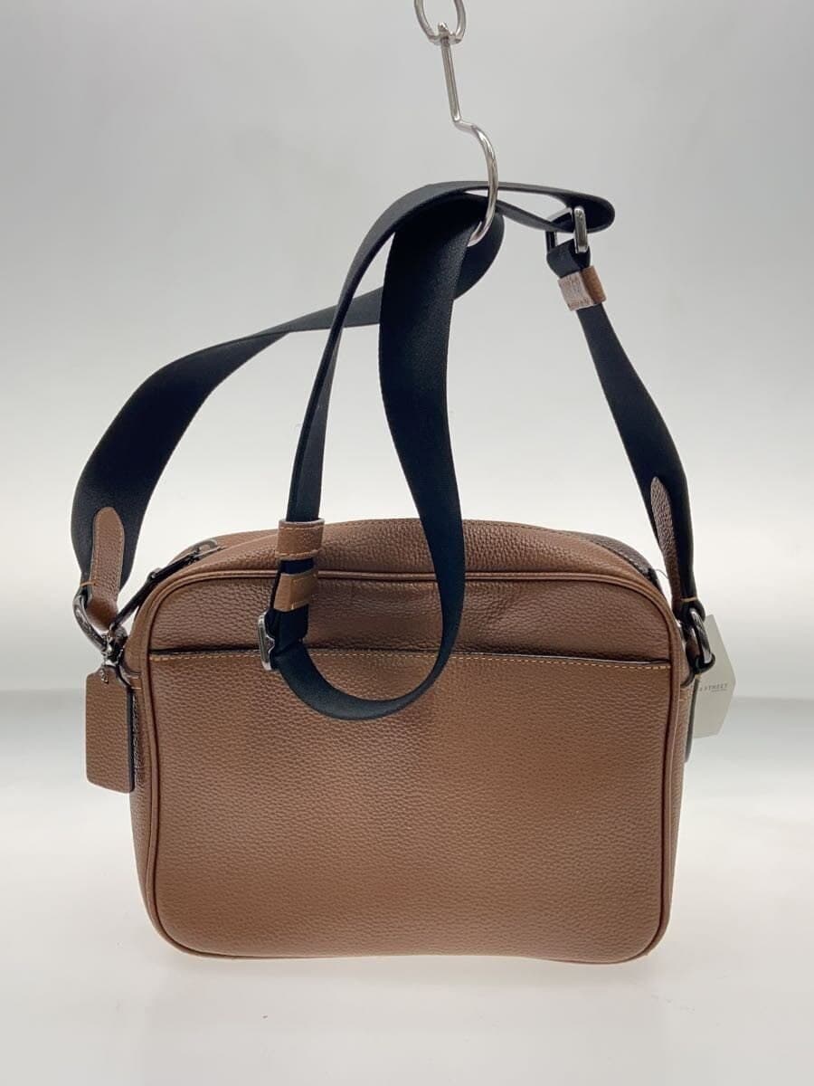 COACH Hudson Crossbody Shoulder Bag Leather BRW Solid c5399 3