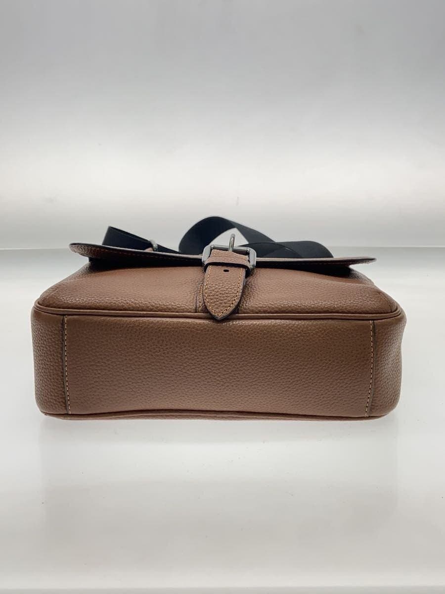 COACH Hudson Crossbody Shoulder Bag Leather BRW Solid c5399 4