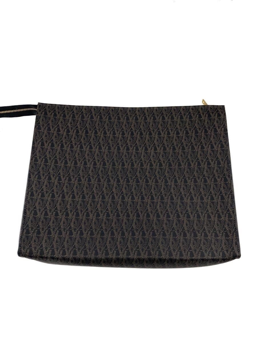 SAINT LAURENT Second Bag PVC BRW All Over Pattern 3