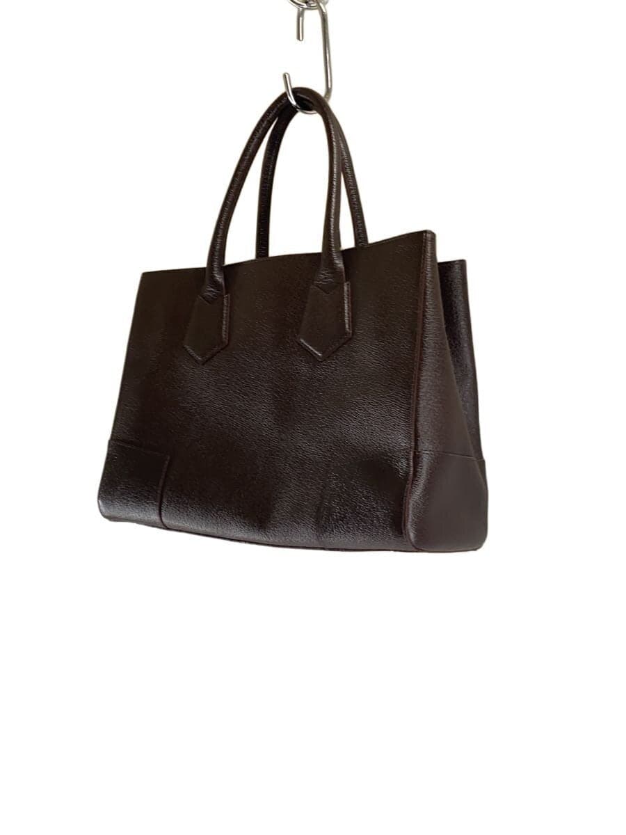 Vivienne Westwood Tote Bag Leather BRW Solid 2