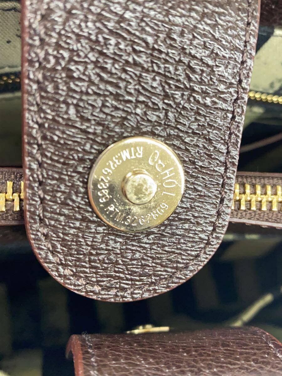 Vivienne Westwood Tote Bag Leather BRW Solid 8